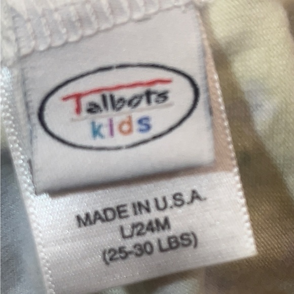 Talbots Kids Cotton/Spandex One Piece Swimsuit Size 24 M - Picture 5 of 5